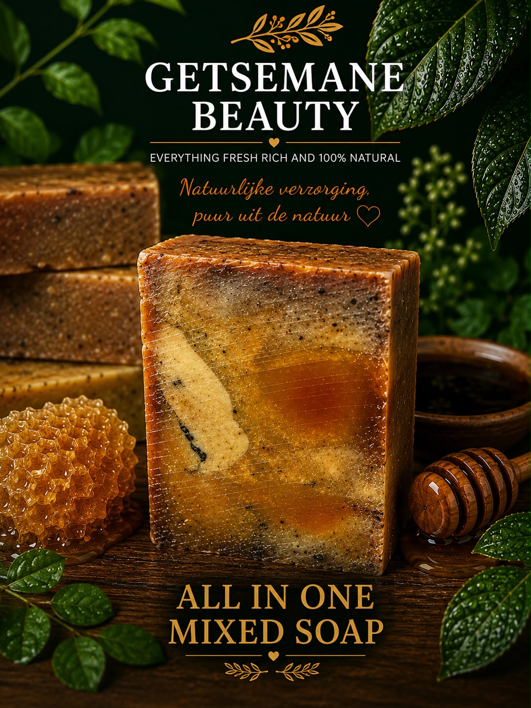 All in one mixed soap