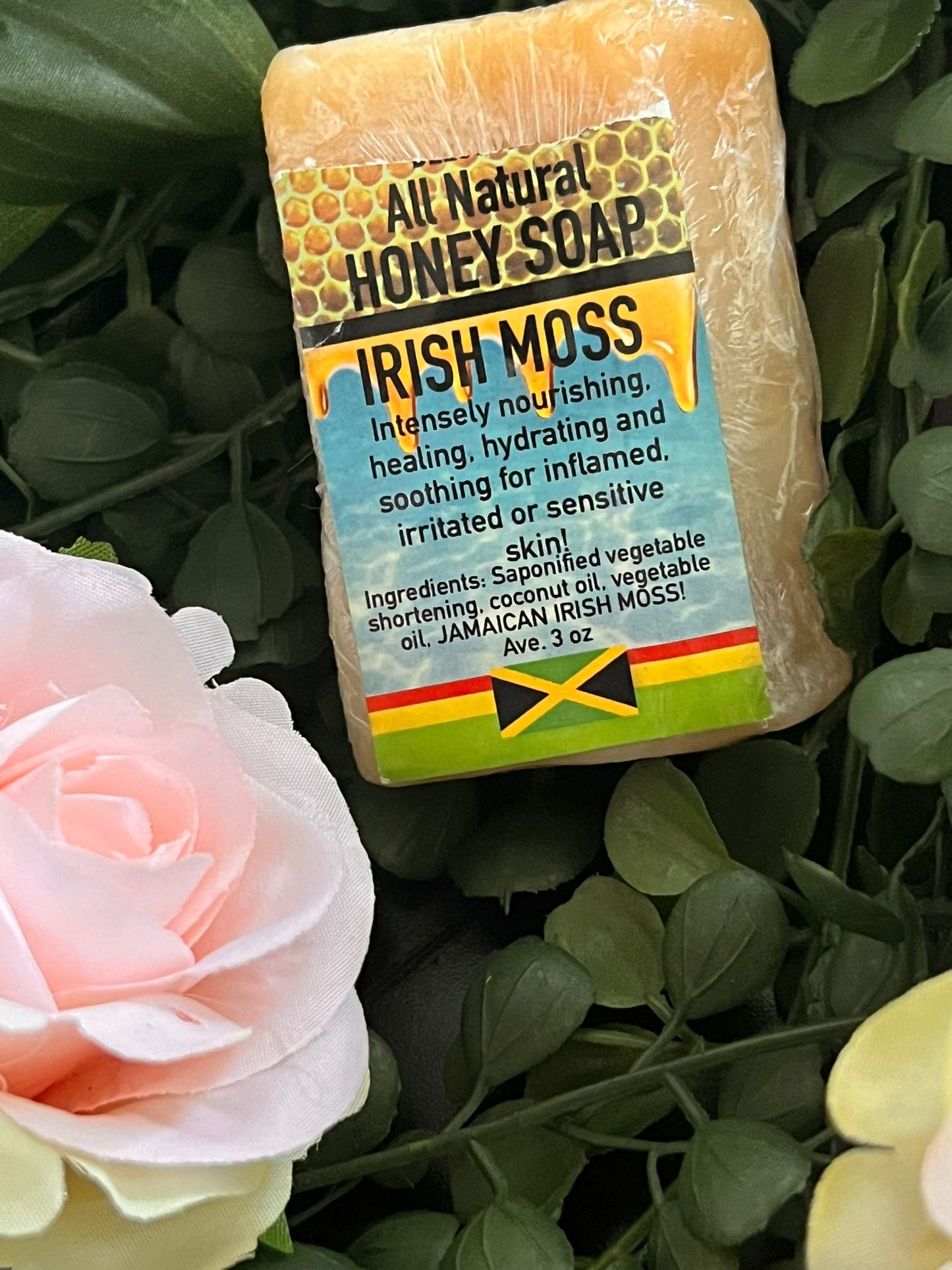 Irish moss soap