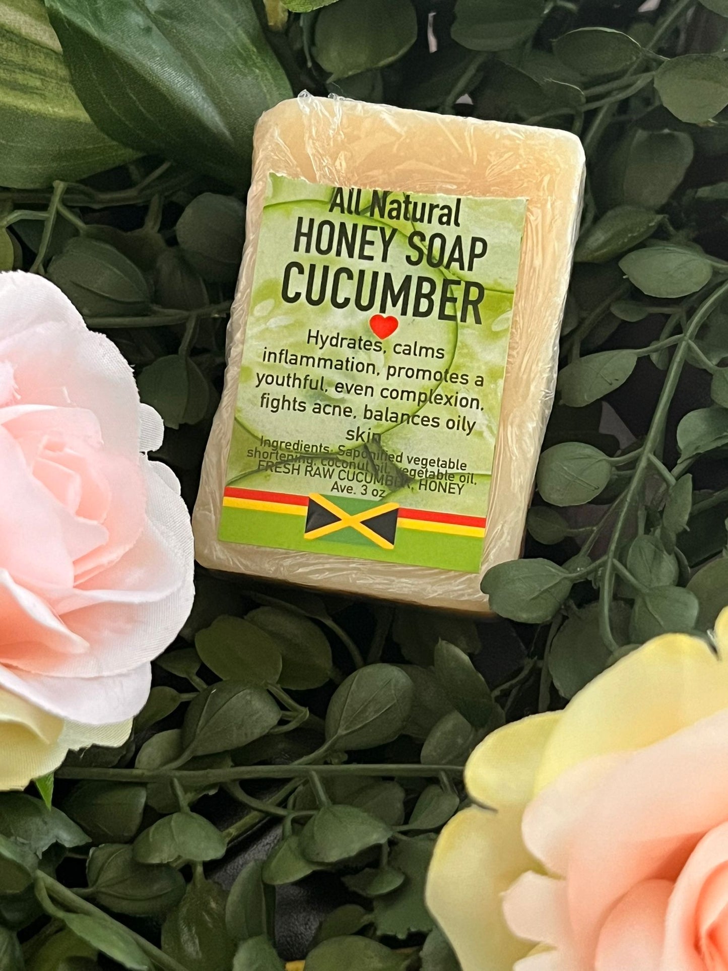 Cucumber soap