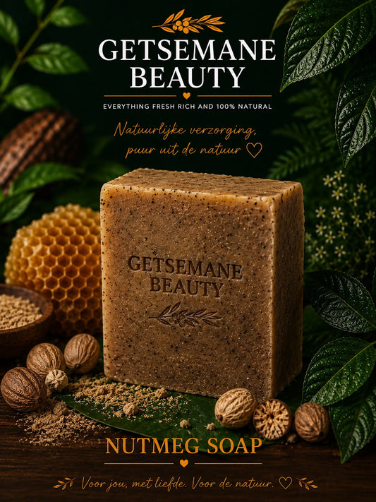 Nutmeg honey soap