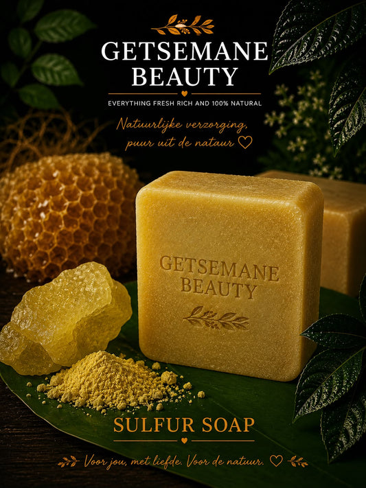 Sulfur honey soap