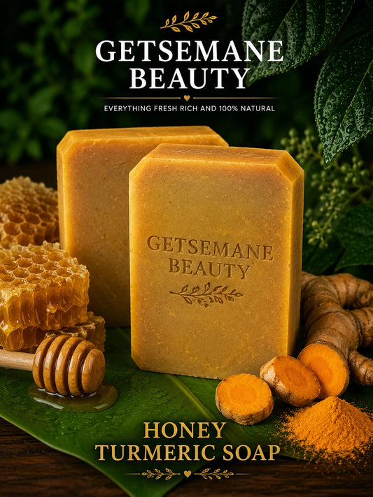 Honey tumeric soap