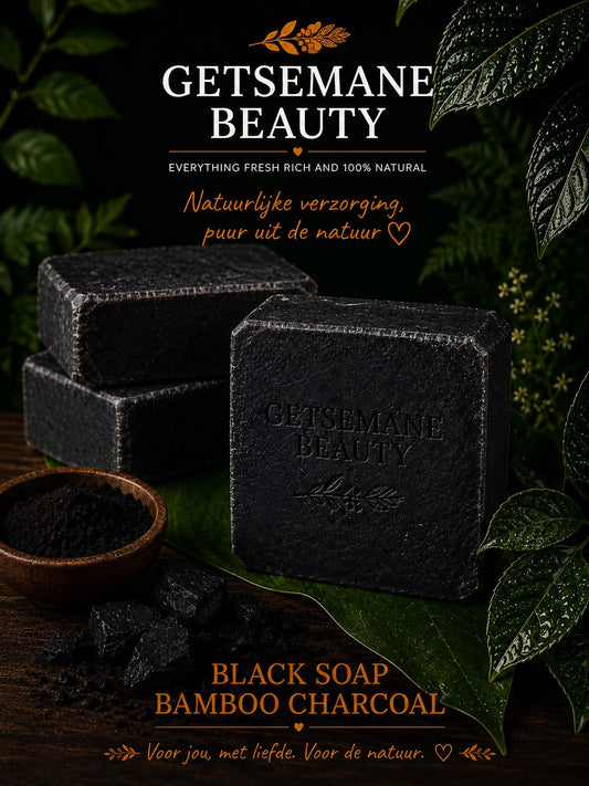 Natural black soap