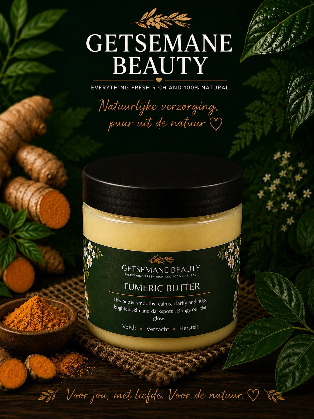 Tumeric skin butter